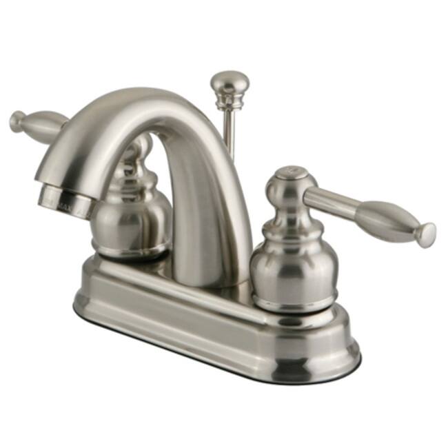 Kingston Brass Knight Centerset Bathroom Faucet with Pop-Up Drain