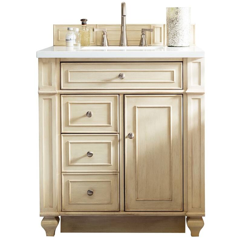 James Martin Vanities 157-V30-3WZ Bristol 30" Free Standing Single