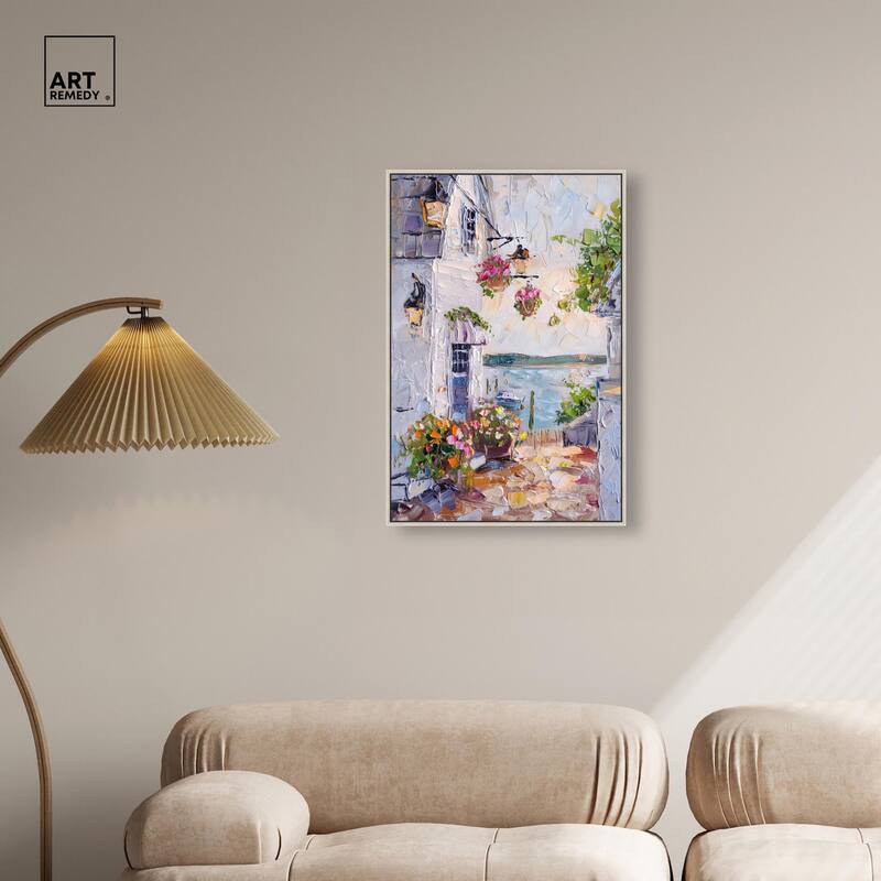 Harbor Hideaway I Canvas by Art Remedy