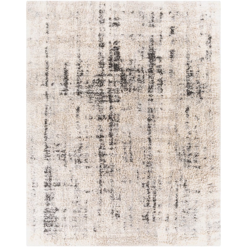 Livabliss Modern & Contemporary Eskimo Shag Abstract Area Rug