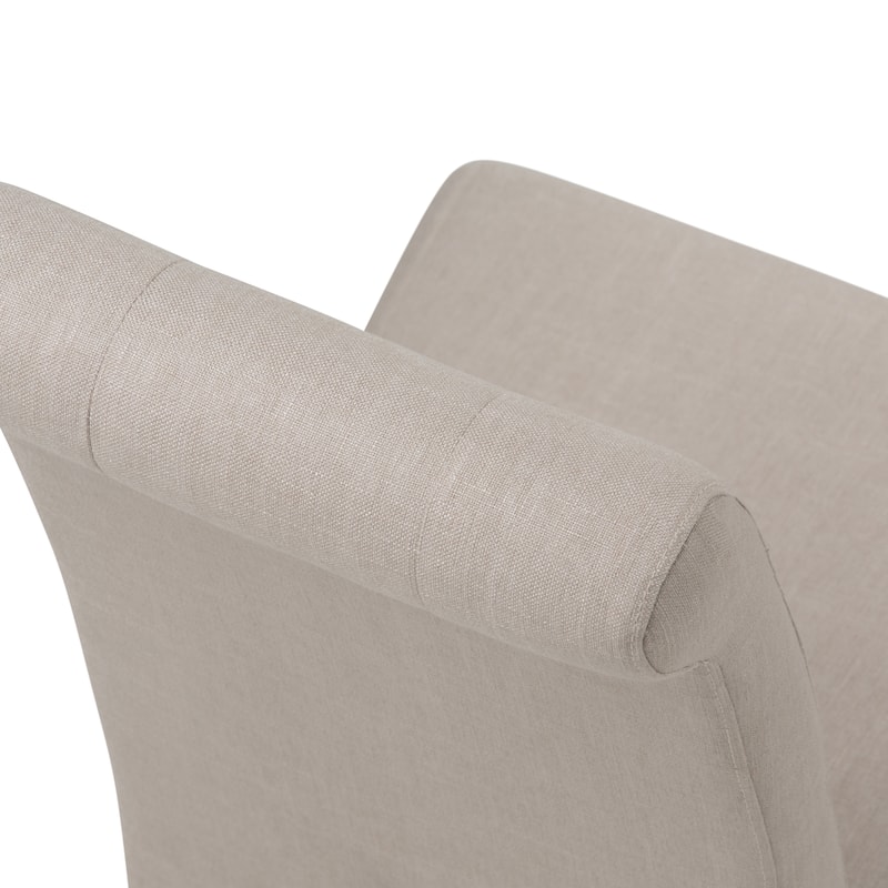 WYNDENHALL Essex Deluxe Tufted Parson Chair (Set of 2) - 18.9"w x 19.3"d x 42.1"h