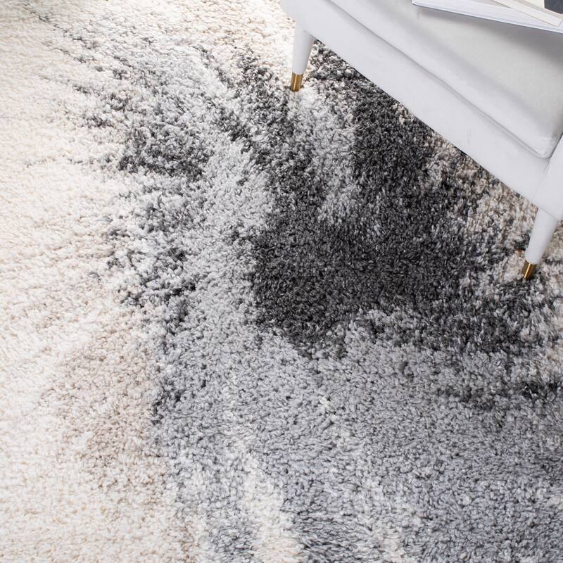 SAFAVIEH Fontana Shag Feriha Modern Abstract 2-inch Thick Rug