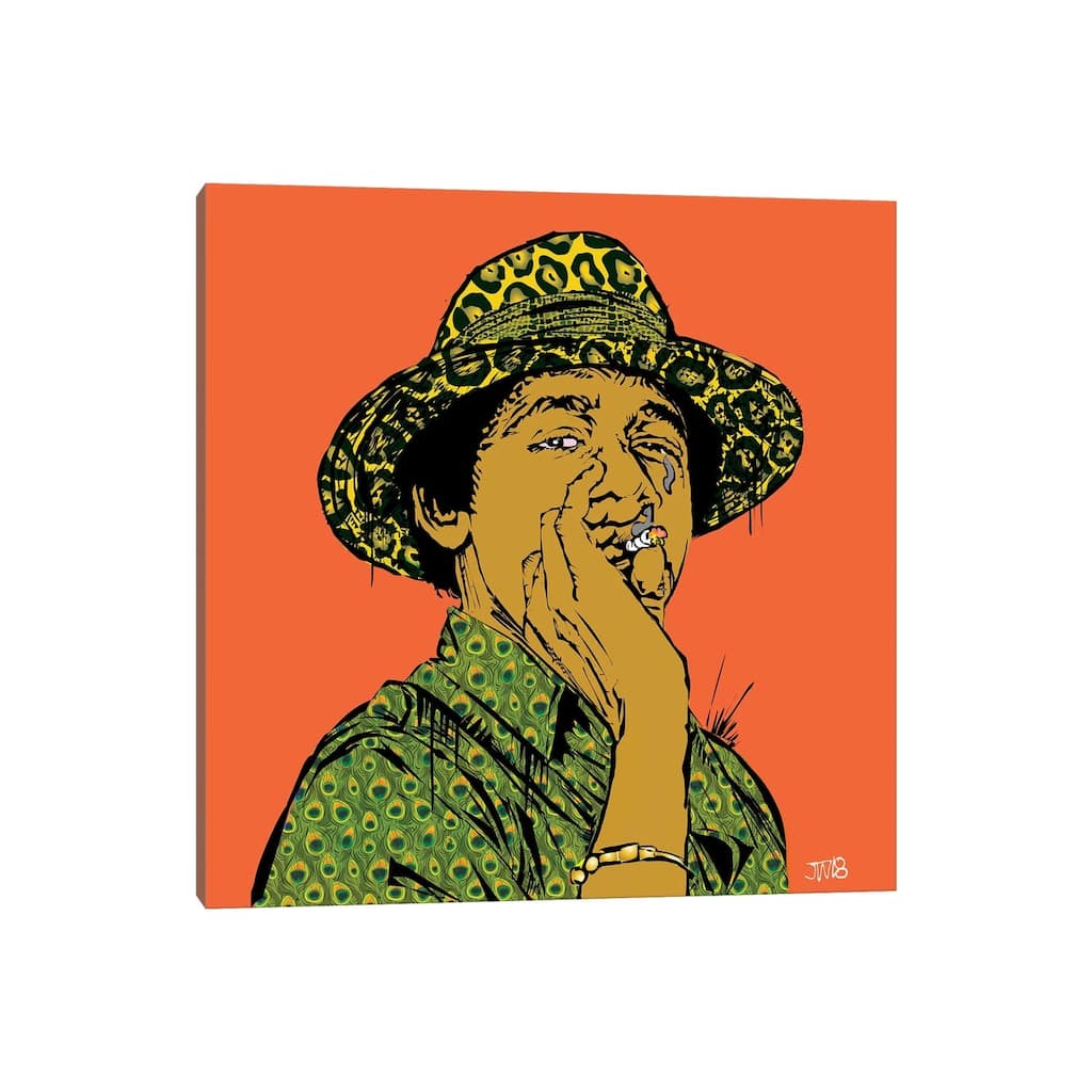 iCanvas "Obama Joint" by TECHNODROME1 Canvas Print
