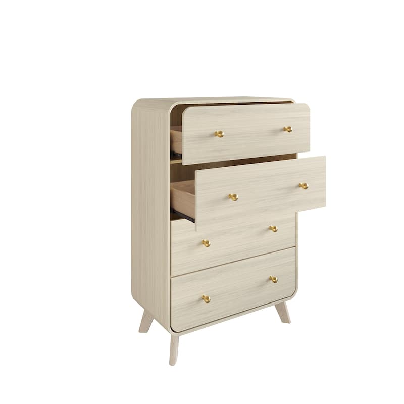 CraftPorch Contemporary 4-Drawers Chest