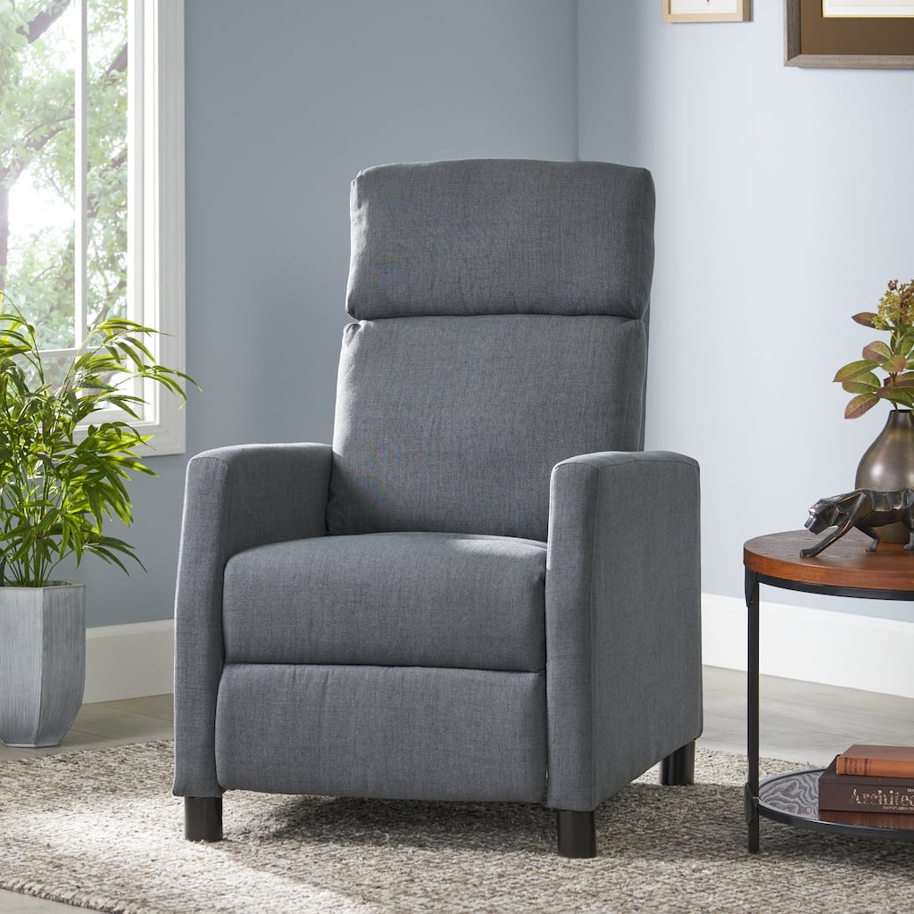 Tabahri Fabric Recliner Club Chair by Christopher Knight Home