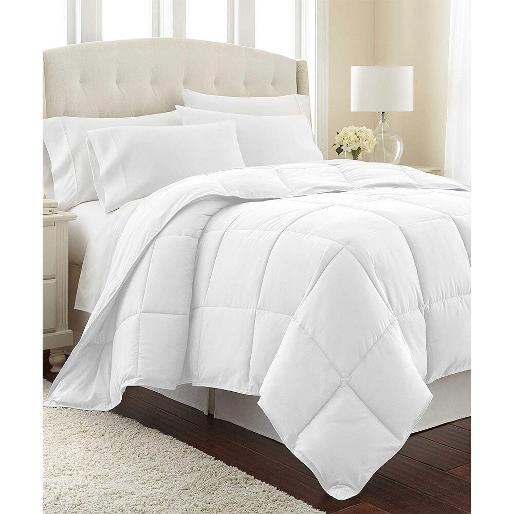 Shop Microfiber Down Alternative Comforters Only In Twin Queen And King Size Overstock 22847033
