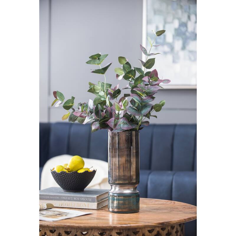 D4.7x10.6" Glass Vase