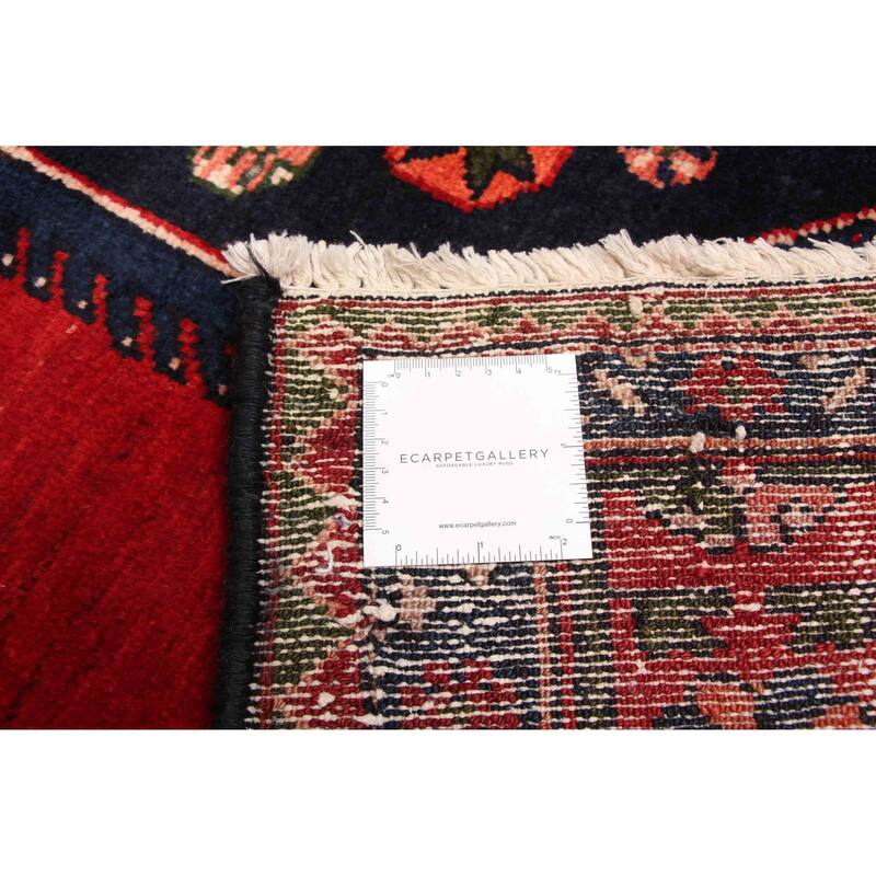 ECARPETGALLERY Hand-knotted Andelz Red Wool Rug - 4'11 x 7'3