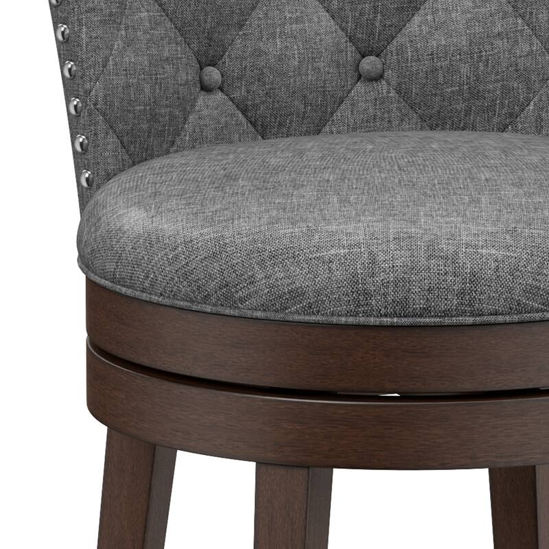 Hillsdale Edenwood Wood Swivel Stool
