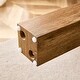 preview thumbnail 18 of 18, Twin Size Pine House Bunk Bed with Trundle, Roof Design & 3 Sleeping Spaces