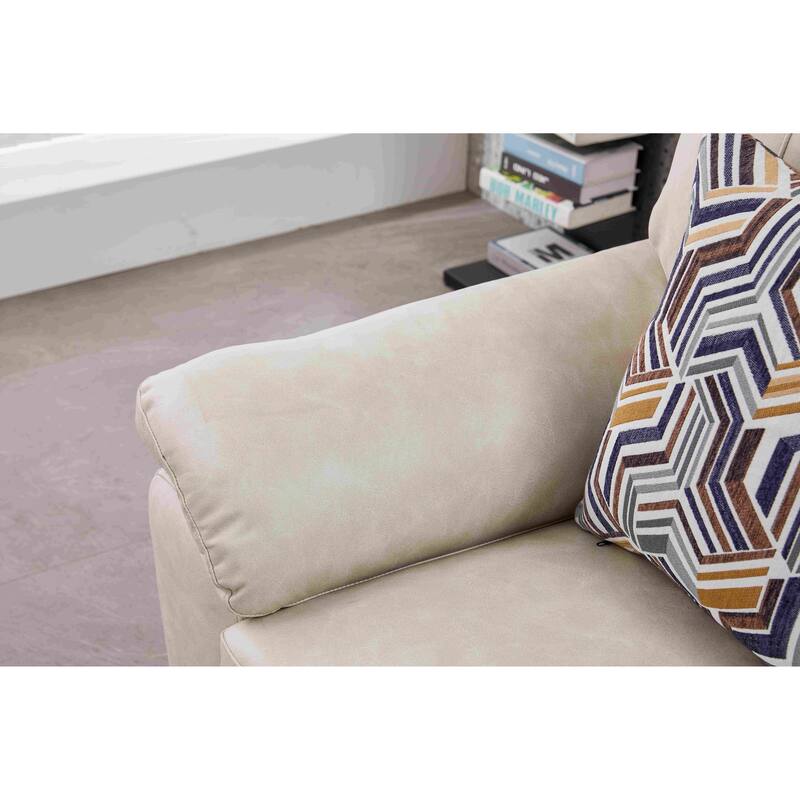 36.8'' Wide Faux Leather Chair
