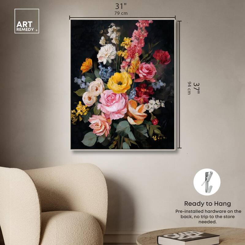 Garden Richness II Canvas by Art Remedy