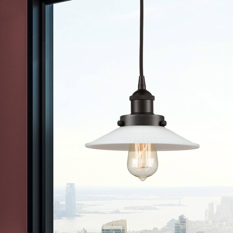Innovations Lighting 616-1PH-6-9 Halophane Pendant Halophane 9" Wide