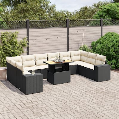 vidaXL Garden Sofa Set - 21.7 x 39.4 x 28.7