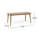 preview thumbnail 15 of 20, Stamford Acacia Wood Outdoor 9-piece Expandable Dining Set by Christopher Knight Home