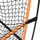 preview thumbnail 6 of 7, vidaXL Golf Practice Net Black and Orange 84.6"x42.1"x85" Polyester