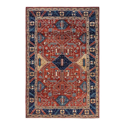 Serapi, One-of-a-Kind Hand-Knotted Area Rug - 6' 0" x 9' 2"