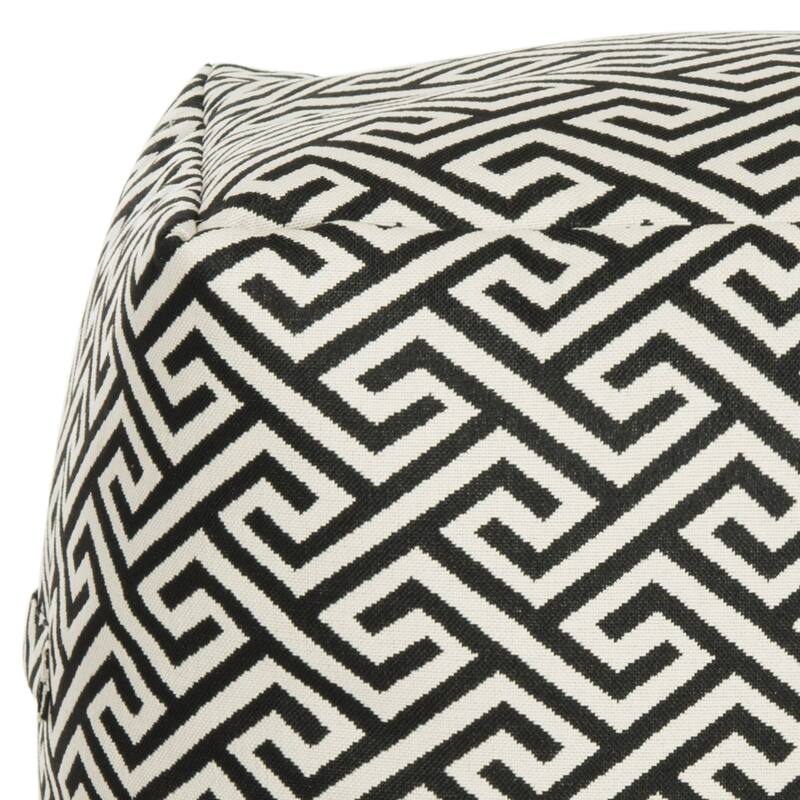 SAFAVIEH Home Valentina Fret Pouf