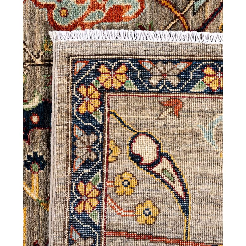 Serapi One-of-a-Kind Hand-Knotted Area Rug - Brown - 8' 0" x 9' 9"