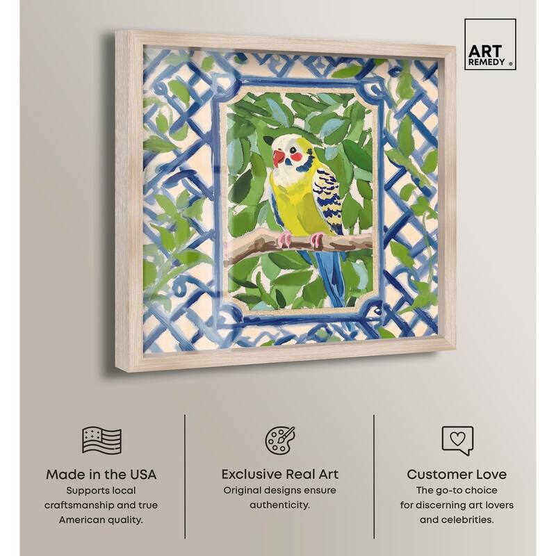 Garden Gate I Shadowbox by Art Remedy