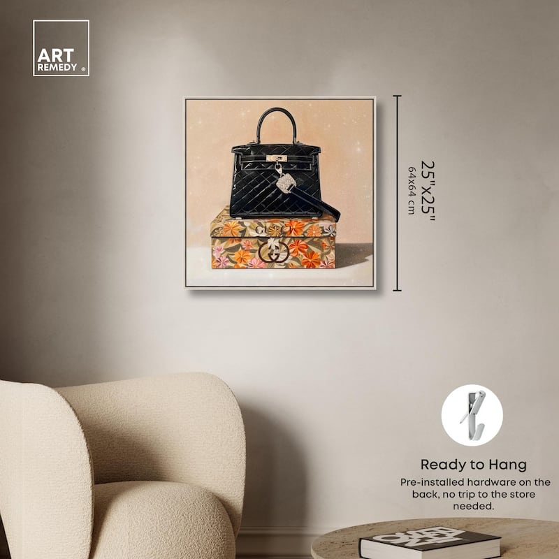 Luxury Purse and Giftbox Canvas by Art Remedy