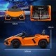 preview thumbnail 7 of 29, Lamborghini Licensed 12V Kids Ride-On Car with Hydraulic Doors, LED Lights, Music, and Parental Remote Control