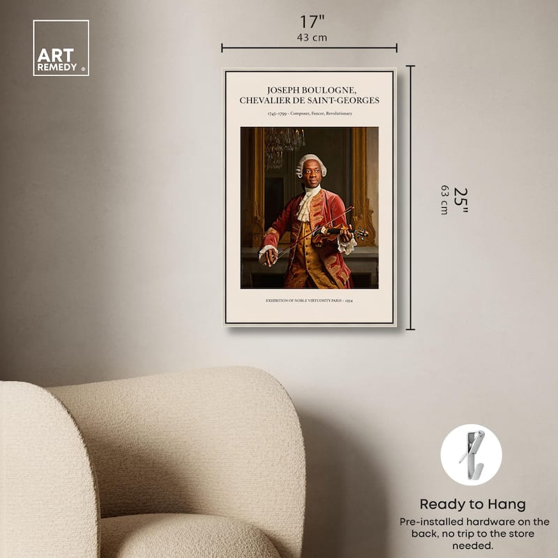 Noble Virtuosity Canvas by Art Remedy