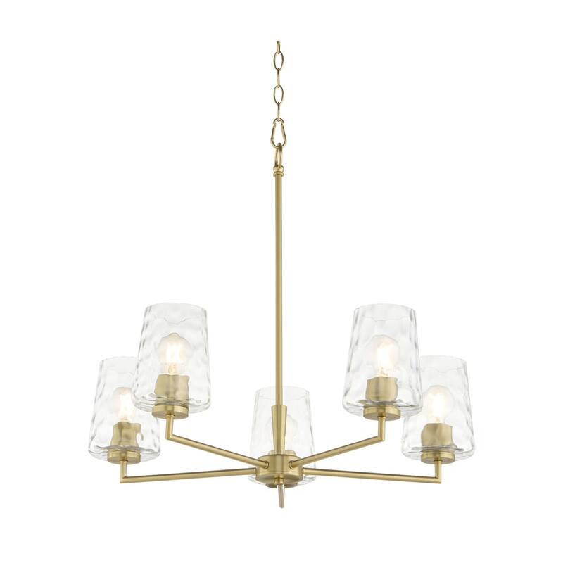Quorum International 6204-5 Belinder 5 Light 27" Wide Chandelier