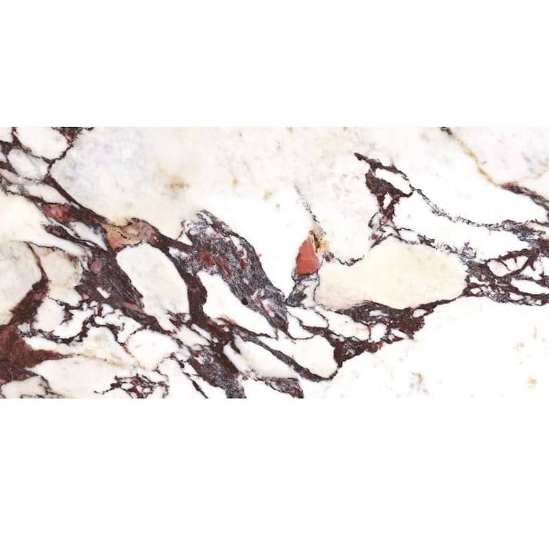 Cala Rosso 12x24 Viola Glossy Porcelain Tile - Floor, Wall - Large Format