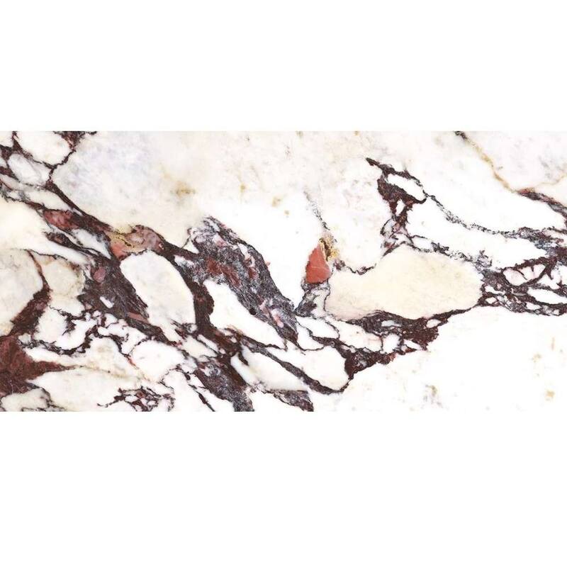 The Tile Life Cala Rosso 12x24 Viola Porcelain Floor & Wall Tile