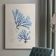 preview thumbnail 9 of 7, Blue Marine Algae V Premium Gallery Wrapped Canvas - Ready to Hang