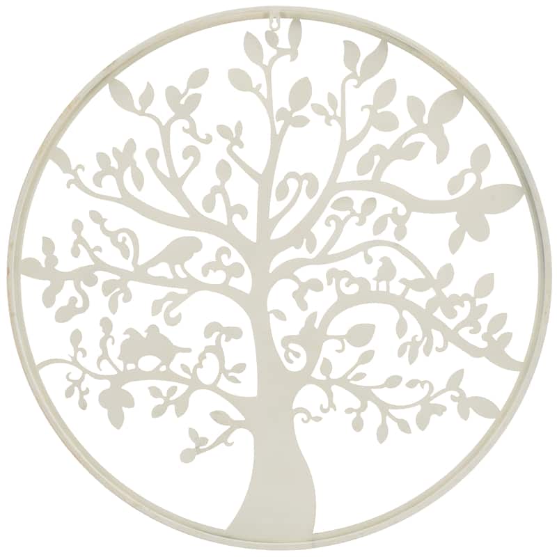 SAFAVIEH Outdoor Alfrid 32" Tree Of Life Wall Art