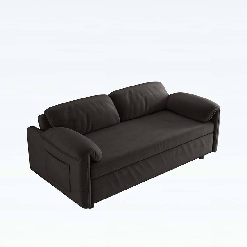 Sofa Centric Design: 54-Inch Sofa Bed with Dual Purpose - A Stylish Retractable Bed for Your Living Room