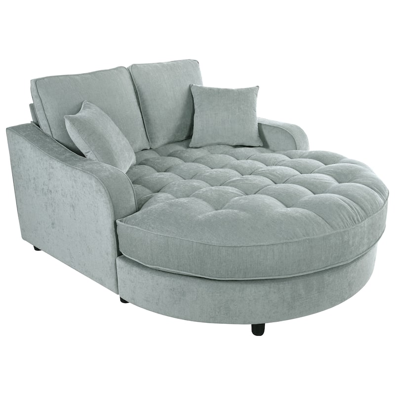 Modern Oversized Chaise Lounge Sofa Bed by Harper & Bright Designs