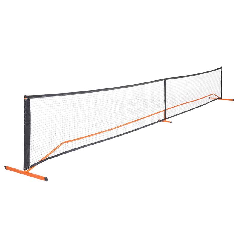 22 Feet Regulation Portable Pickleball Net Set with Carrying Bag and Balls Paddles