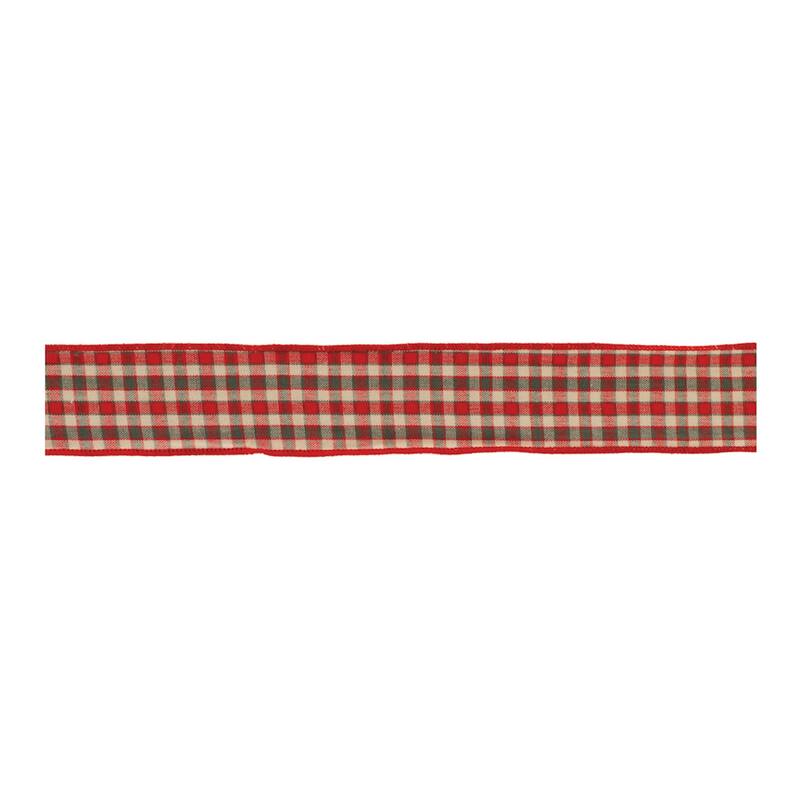 Plaid Holiday Ribbon (Set of 2)