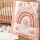 preview thumbnail 4 of 3, The Peanutshell Boho Rainbow 3 Piece Crib Bedding Set for Baby Girls