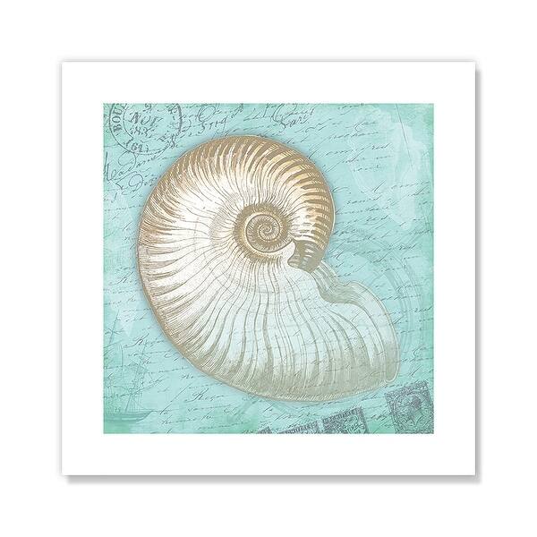 Nautical Shells I - Blue - Bed Bath & Beyond - 29818546
