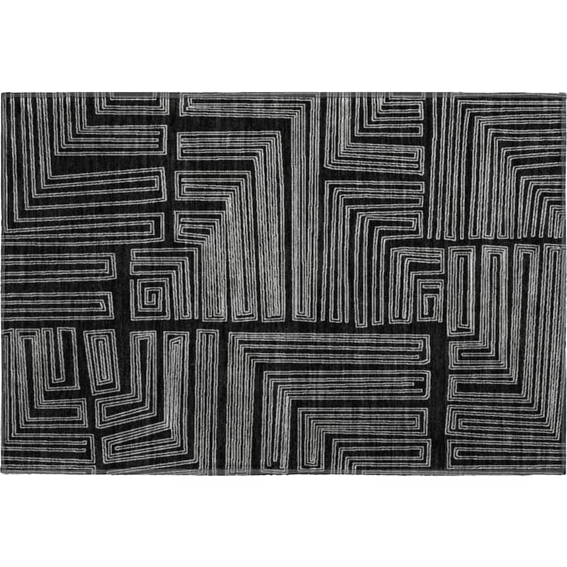 Premium Washable Super Soft Mid Century Modern Mayfield Rug