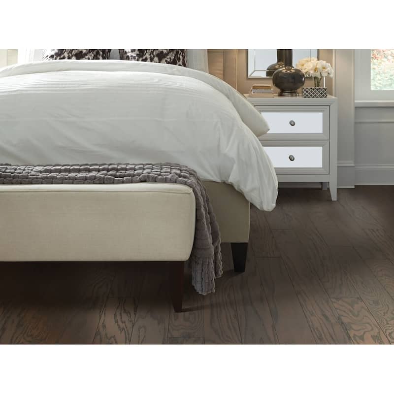 Shaw Albright Oak 5" Wide Smooth Engineered Red Oak Hardwood Flooring