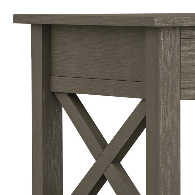 WYNDENHALL Waterloo SOLID WOOD 21 inch Wide Square Contemporary End Side Table - 21 inch Wide