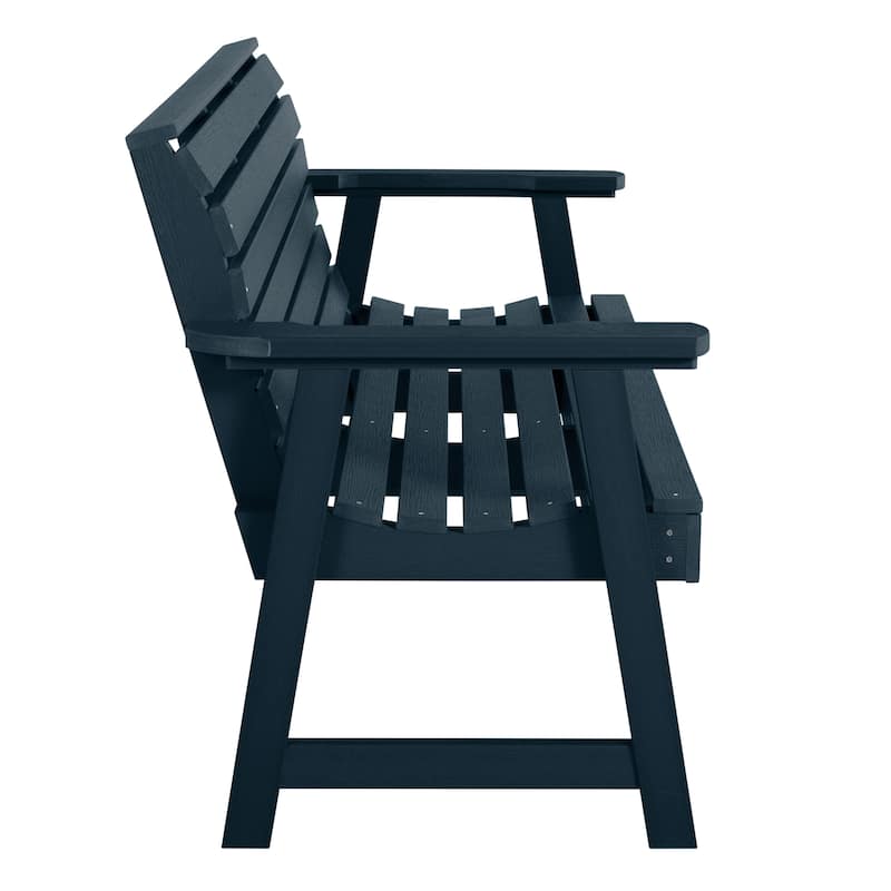 HIGHWOOD Weatherly Eco-Friendly 4-foot Garden Bench
