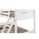 preview thumbnail 74 of 72, Littleton Transitional Wood Bunk Bed with Slatted Mattress