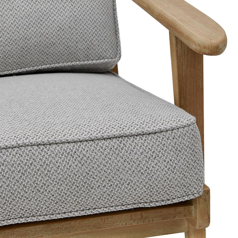 NPD Furniture Albert Solid Wood Frame Accent Chair