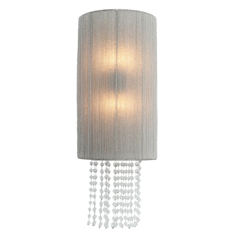 Metropolitan N1511 Crystal Reign 2 Light 26" Tall Wall Sconce