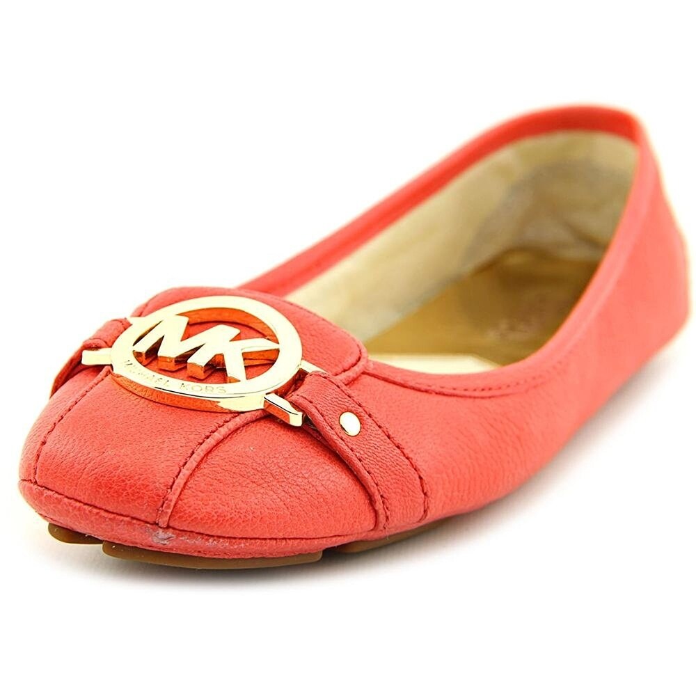 michael kors loafers womens orange