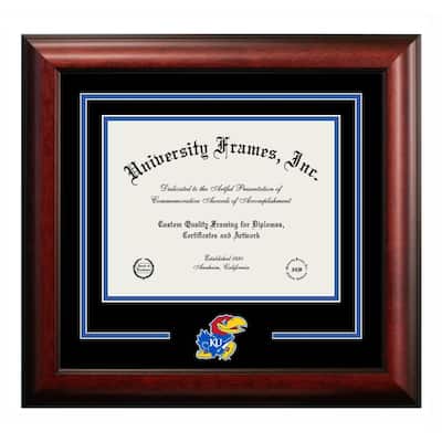 University of Kansas Jayhawks 11w x 8.5h Spirit Diploma Frame