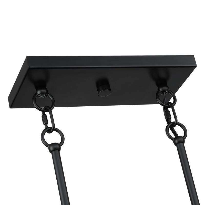 3-Light Coastal Kitchen Island Chandelier Light - 41'' W