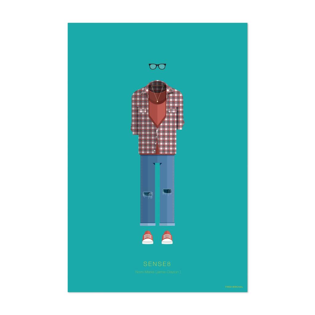 Sense8 Digital TV Movies Art Print/Poster