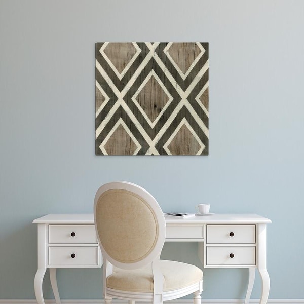 Easy Art Prints June Erica Vess's 'Driftwood Geometry II' Premium Canvas Art